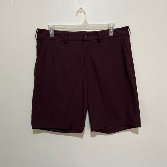 Lululemon Commission Shorts Style LM7929 Size 36 in Brown Color - Picture 1 of 11